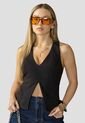 Chaleco Mujer Negro Atypical 114505 de Atypical