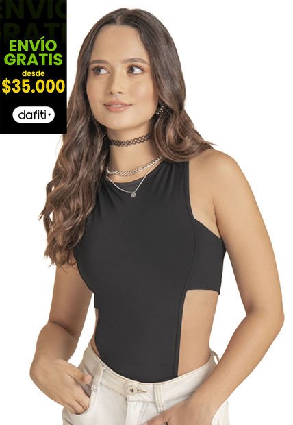 Body Mujer Negro Atypical 5500