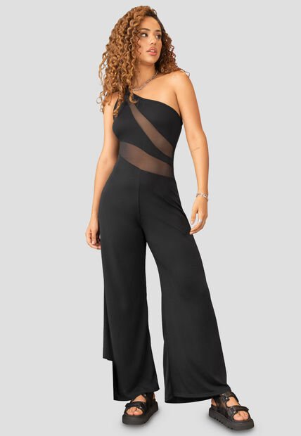 Enterizo Largo Mujer Negro Atypical 101320