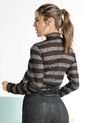 Camibuzo Mujer Negro Atypical 102328 de Atypical