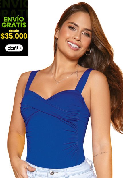 Body Mujer Azul Atypical 33446