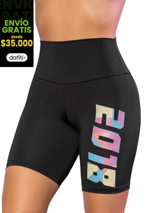 Ciclista Mujer Negro Atypical 4908