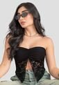 Blusa Mujer Negro Atypical 105478 de Atypical
