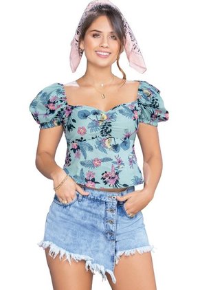 Falda Short Juvenil Azul Claro Atypical 79474