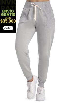 Jogger Mujer Gris Atypical 96922