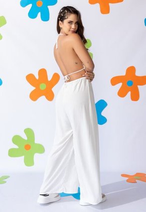 Enterizo Largo Mujer Marfil Atypical 32578