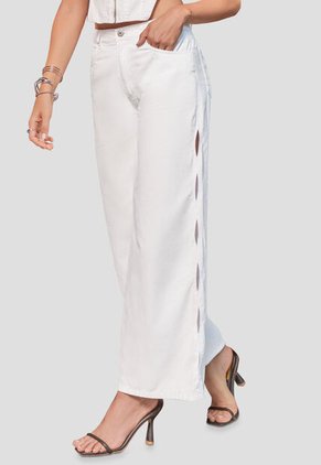 Jean Mujer Blanco Atypical 105532