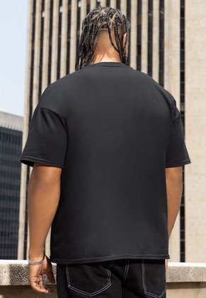 Camiseta Hombre Negro Atypical 103729