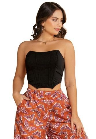 Blusa Negra Atypical 89131 Atypical