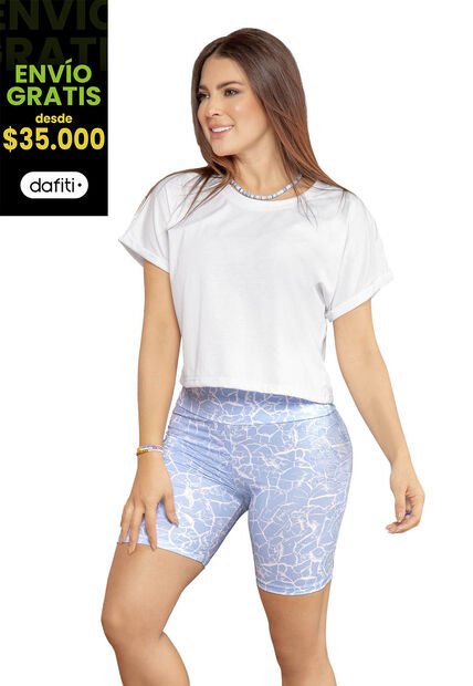 Conjunto Mujer Blanco Atypical 7976