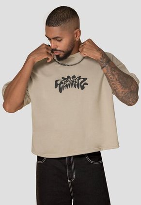 Camiseta Hombre Beige Atypical 104902