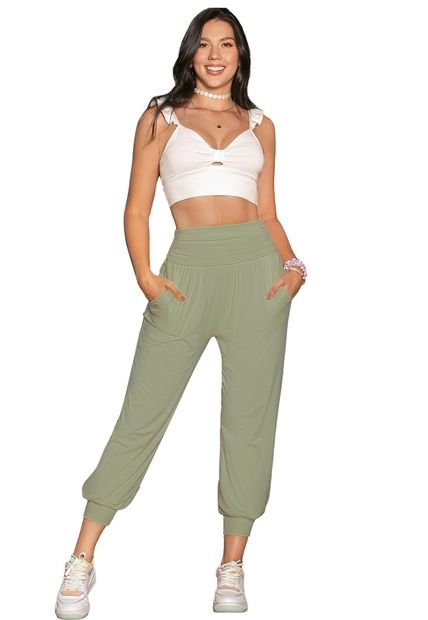 Jogger Juvenil Verde Oliva Atypical 95921