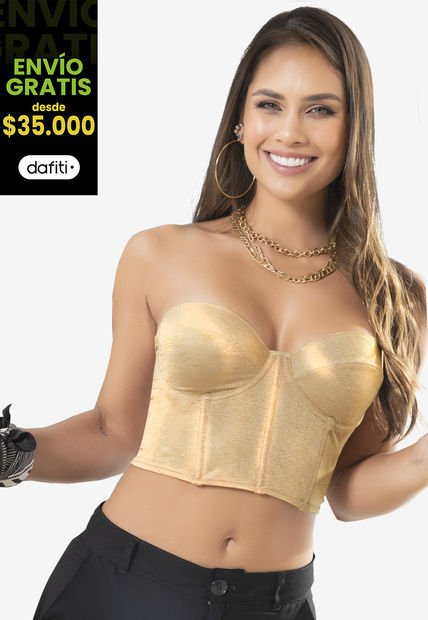 Blusa Mujer Amarillo Atypical 2709