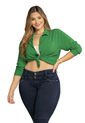 Camisa Mujer Verde Antioquia Atypical 89577 de Atypical