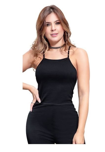 Enterizo Largo Juvenil Femenino Negro Atypical