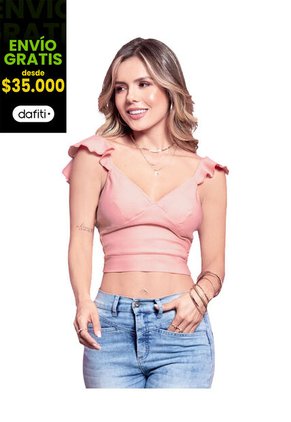 Blusa Juvenil Para Mujer Atypical -Negro