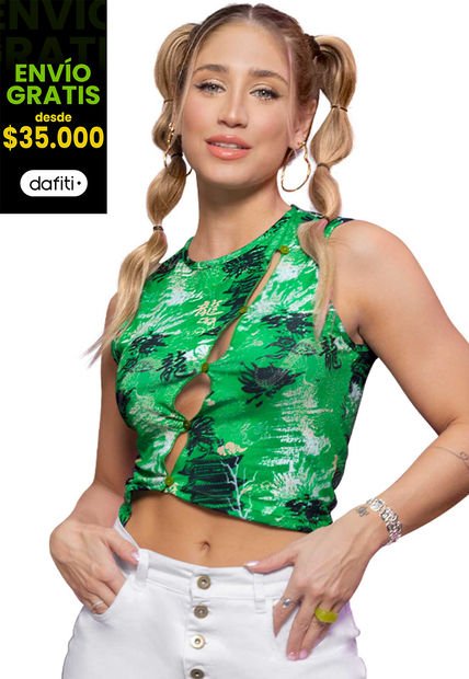 Blusa Mujer Estampado Atypical 4902