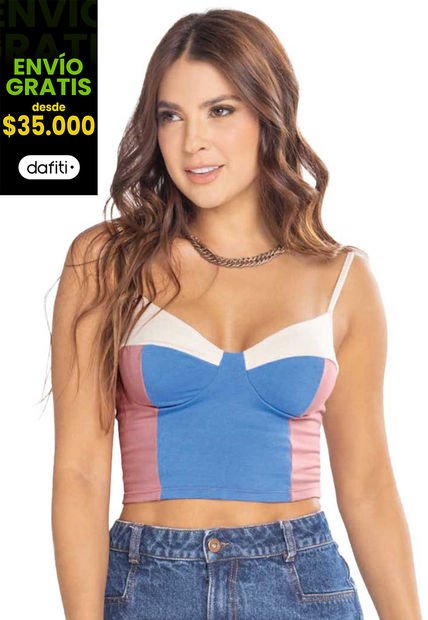 Blusa Mujer Multicolor Atypical 4917