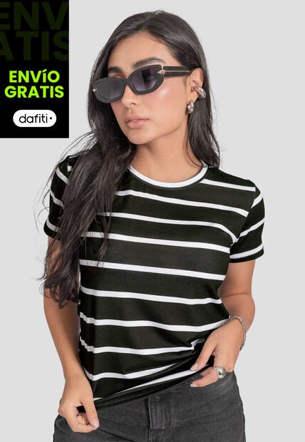 Camiseta Mujer Estampado Atypical 112497