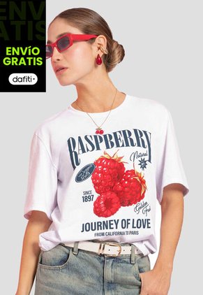 Camiseta Mujer Blanco Atypical 112484