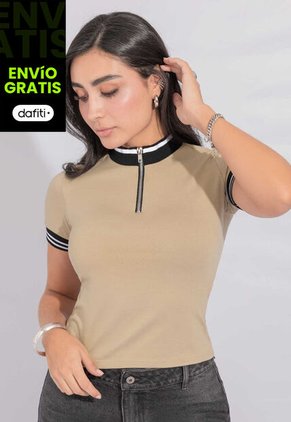 Blusa Mujer Latte Atypical 112507
