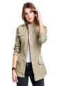 Chaqueta Juvenil Para Mujer Atypical -Caqui de Atypical