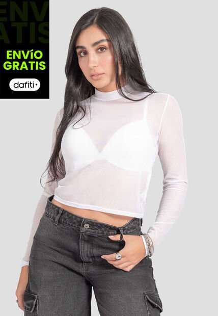 Blusa Mujer Blanco Atypical 112487