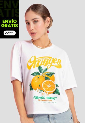 Camiseta Mujer Blanco Atypical 112485 Atypical