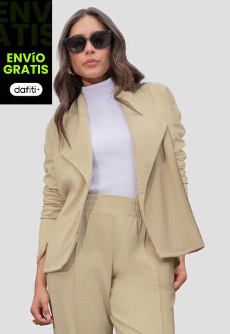 Blazer Mujer Latte Atypical 111954 Atypical
