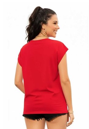 Vestido Corto Mujer Rojo Atypical 88388