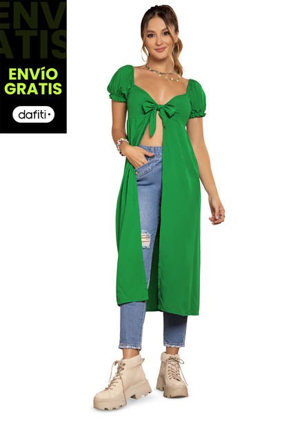 Blusón Mujer Verde Antioquia Atypical 9556