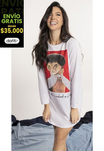 Vestido Corto Juvenil Blanco Atypical 1338 Atypical