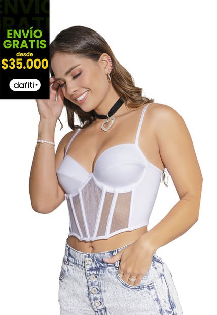 Blusa Mujer Blanco Atypical 5444