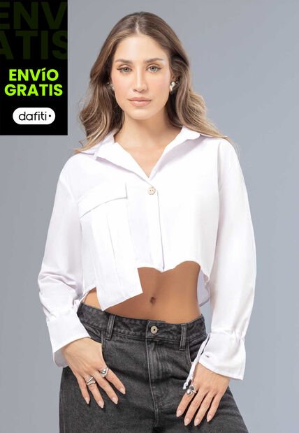 Camisa Mujer Blanco Atypical 111936