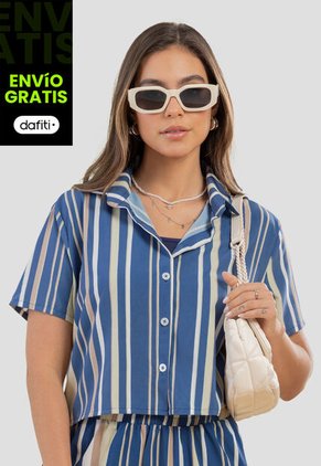 Camisa Mujer Estampado Atypical 107391
