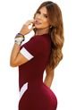 Vestido Corto Mujer Chocolate Atypical 87052 de Atypical