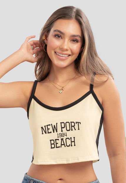 Camiseta Mujer Caqui Atypical 105475