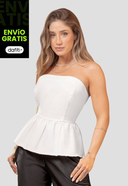 Blusa Mujer Marfil Atypical 105376