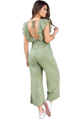 Enterizo Largo Juvenil Femenino Verde Oliva Atypical