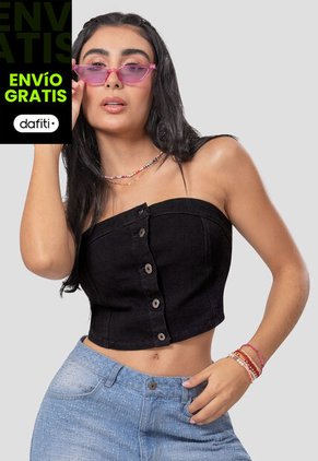 Blusa Mujer Negro Atypical 104896