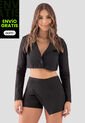 Blazer Mujer Negro Atypical 104504 de Atypical