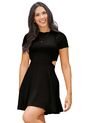Vestido Corto Mujer Negro Atypical 93572 de Atypical