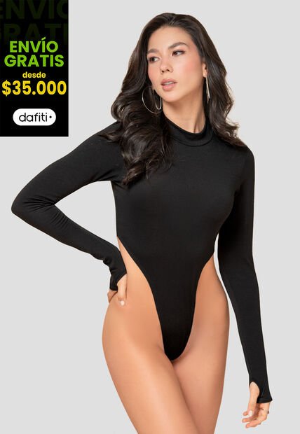 Body Mujer Negro Atypical 104499