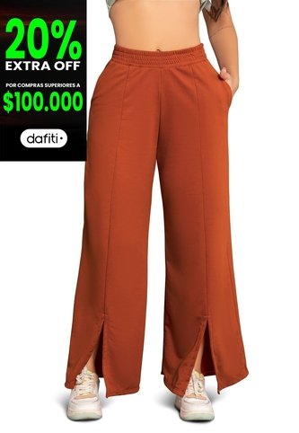 Pantalón Mujer Naranja Atypical 89574 Atypical