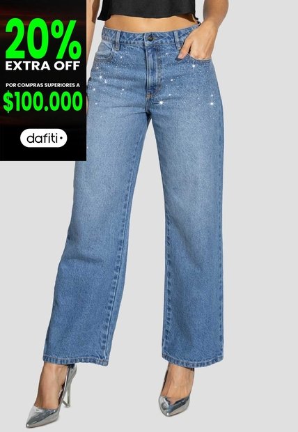 Jean Mujer Azul Atypical 113863