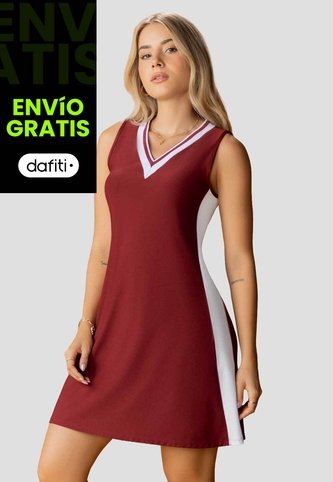Vestido Mujer Merlot Atypical 113898 Atypical