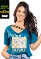 Blusa Mujer Azul Atypical 87434 de Atypical
