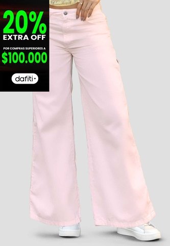 Jean Mujer Rosa Atypical 105532 Atypical