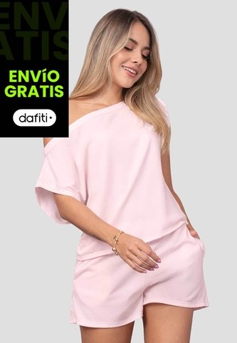 Conjunto Mujer Rosa Atypical 113815 Atypical