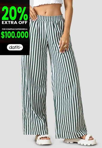 Pantalón Mujer Estampado Atypical 114033